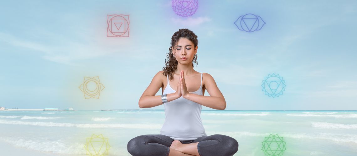 Alinear los chakras significado y representación visual